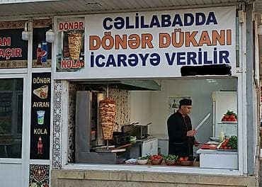 Cəlilabadda döner dükanı icarəyə verilir. Ünvan cəlilabad rayonu