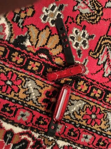 Velosiped üçün arxa LED işıqlar (2 ədəd) - Qırmızı arxa təhlükəsizlik