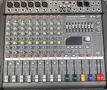 ses mixeri: Dynacord PowerMate 600-3 active mixer satılır. Almaniya istehsalıdır — 1
