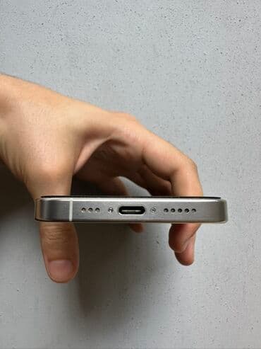 Mətbəx texnikası: IPhone 15 Pro, 256 GB, White Titanium — 6