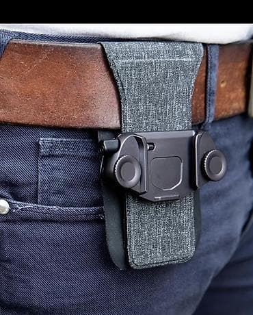 video kaset: Kəmərə taxılan fotoaparat tutacağı – sürətli çıxarışlı klip sistemi • — 4