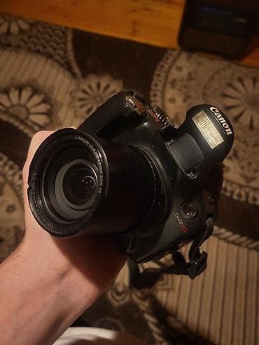 Fotokameralar: Canon PowerShot SX40 HS fotoaparat - 35x optik zoomlu Canon Zoom Lens — 1