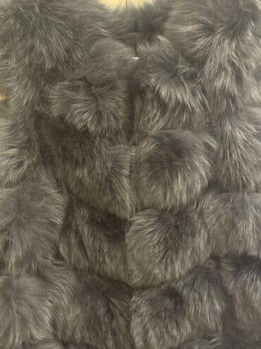 женские штаны на меху: Жилет, цвет - Серый — 3