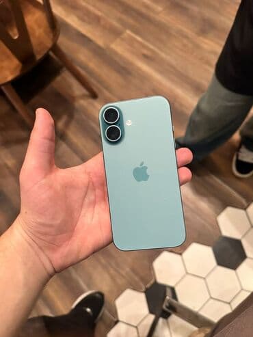 iphone 16 en ucuz: IPhone 16, 128 GB, Göy, Face ID — 1