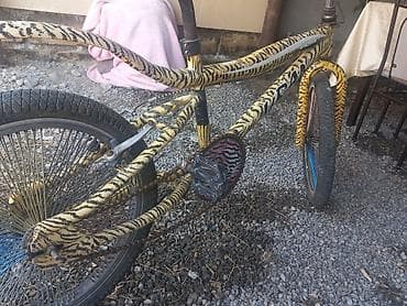 volsebed: Uşaq/BMX tərzində velosiped – pələng naxışlı xüsusi dizayn. - — 2