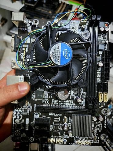 Prosessorlar: Ana Platası Gigabyte H81, İşlənmiş — 3