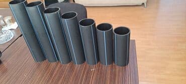 Qara rəngli, müxtəlif diametrli yeddi ədəd polietilen boru dəsti lalafo.az -da Qara rəngli, müxtəlif diametrli yeddi ədəd polietilen boru dəsti