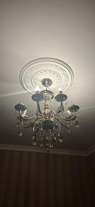Çılçıraq, 8 lampa, Metal — 1