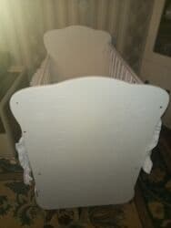 детский матрас: Для девочки и мальчика, Б/у, Колыбель, Без бортиков, Без матраса — 1