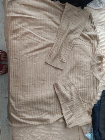 черные мужские водолазки: Sviter, Defacto, 2XL, rəng - Bej — 1