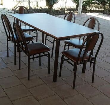 metbex stullari: Stol, stul, Masalar, Oturacaqlar, stul dəsti var Modellər coxdur Rəng — 30