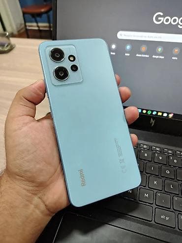 Redmi Note 12, 128 GB, rəng - Mavi, Zəmanət