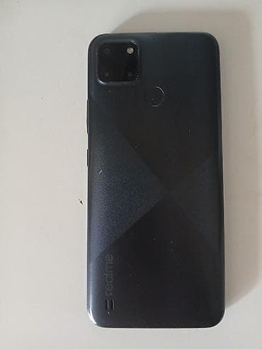 Realme C21Y, 64 GB, rəng - Qara, Barmaq izi