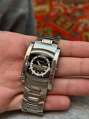 Смарт браслеты: Б/у, Наручные часы, Bulgari, цвет - Черный — 3