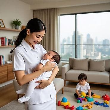 - Yeni doğulmuş və 3 yaşadək uşaqlara tam vaxtlı/yarımştat evdə baxım