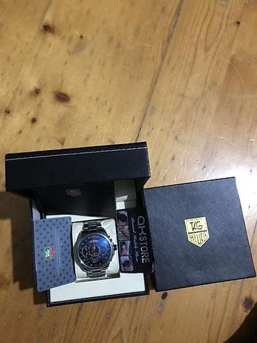 Şəxsi əşyalar: Qol saatı, Tag Heuer, rəng - Gümüşü — 7