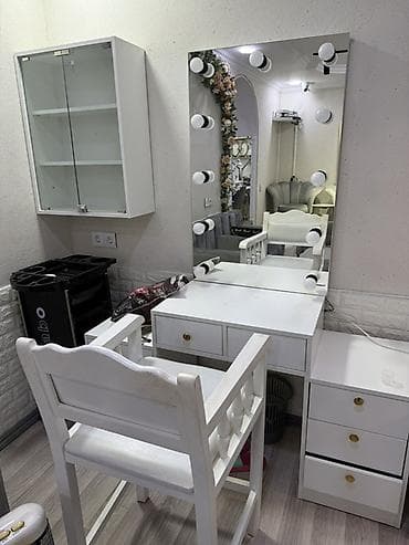 Vizaj güzgülü makiyaj masası dəsti lalafo.az -da Vizaj güzgülü makiyaj masası dəsti