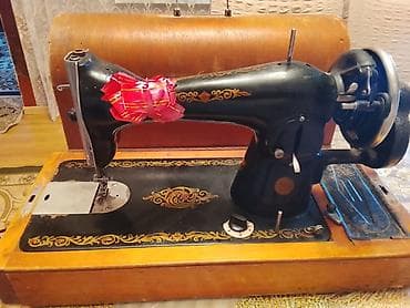 idman trenajorları nin satışı: Məhsul: Mexaniki tikiş maşını (klassik, stolüstü tip) Təsvir: - Metal — 1