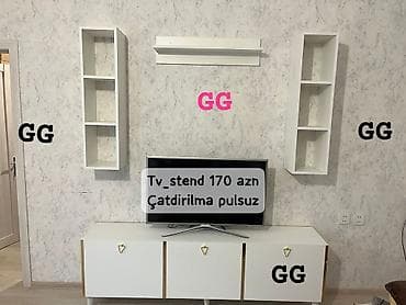 Düz TV altlığı, Polkalı, Laminat lalafo.az -da Düz TV altlığı, Polkalı, Laminat