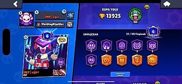Brawl Stars hesabı — iMP | uğur - Kupa sayı: 13,925 - Prestij: 6 - — 2