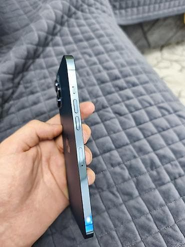 se pro: IPhone 12 Pro Max, 256 GB, Göy, Simsiz şarj — 4