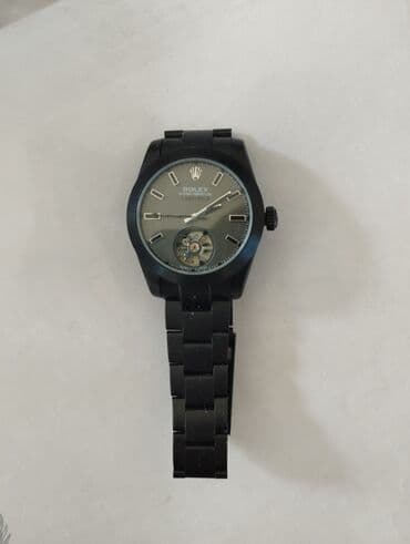 Qol saatı, Rolex, rəng - Qara
