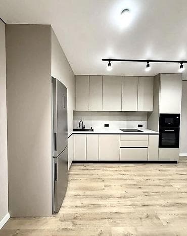 hamam jakuzi: Mətbəx mebeli dəsti – L formalı, müasir minimal dizayn - Rəng və — 2