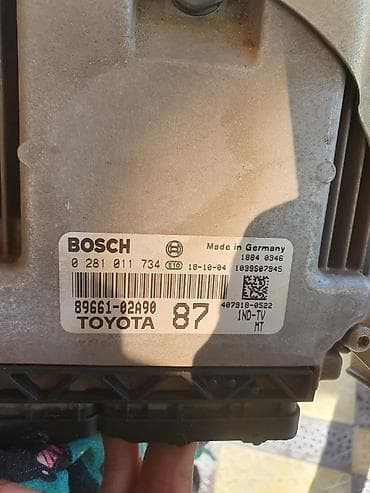 Toyota mühərrik idarəetmə bloku (ECU/ECM) — Bosch istehsalı Uyğunluq