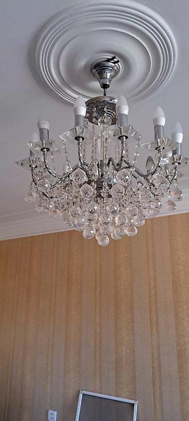 samdanlar: Çılçıraq, 10 və daha çox lampa, Metal — 4