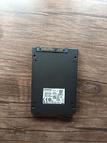 m2 ssd: Daxili SSD disk Kingston, 240 GB, 2.5", İşlənmiş — 4