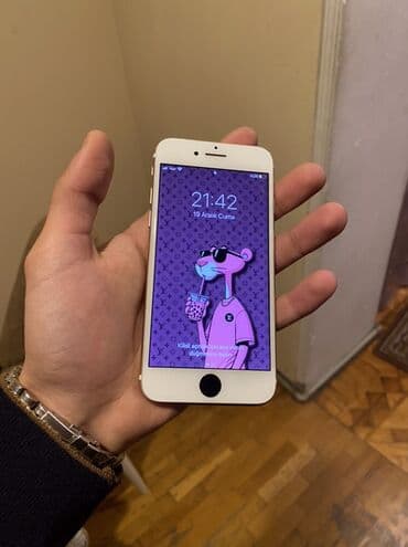 IPhone 7, Rose Gold, Barmaq izi