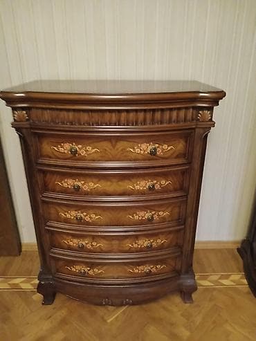 2 спальная кровать: Двуспальная кровать, Шкаф — 3