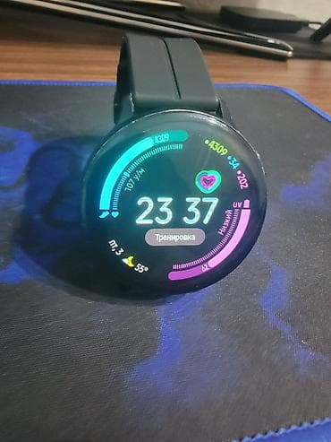 demir saat: Smart saat, Samsung, Sensor ekran, rəng - Qara — 2