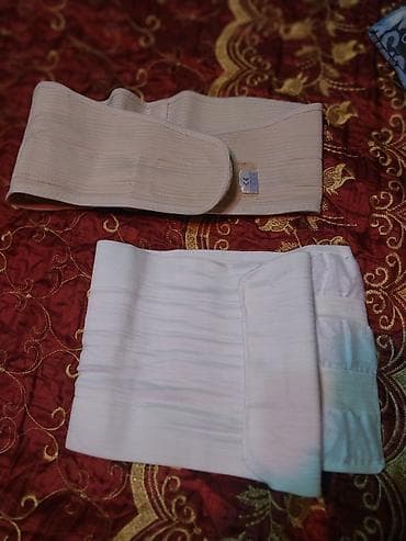 Ortopedik bel və qarın kəməri dəsti - Məhsul: 2 ədəd elastik dəstək