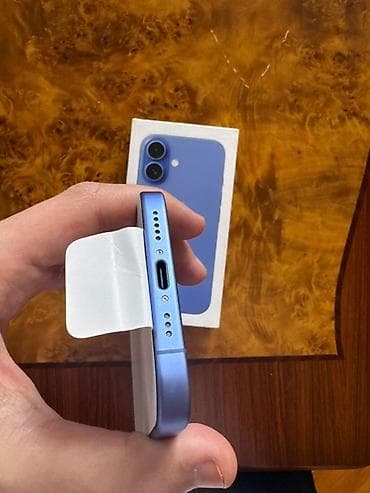 iphone 11 pro max en ucuz: IPhone 16, 128 GB, Blue Titanium — 4