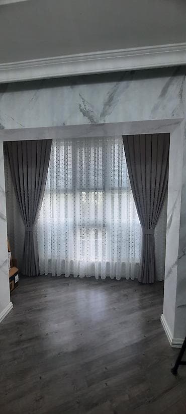 vilyur: Taya perde – modern pərdə dizaynı və tikilişi - Model: İkiqat sistem — 4