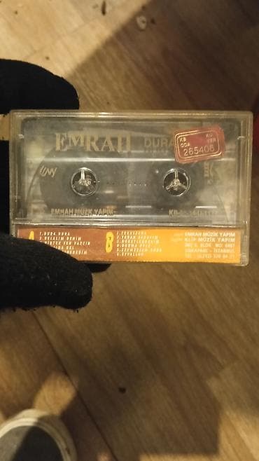 Velosiped aksesuarları: Məhsul: Audio kasetlər toplusu - Emrah – “Dura Dura” orijinal kaseti — 3