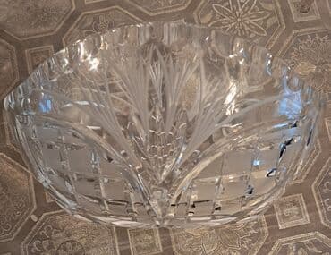 qab qaşıq: Kasalar, 1 əd, rəng - Ağ, Xrustal — 1