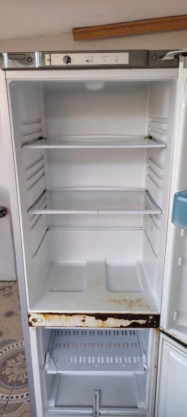 ucuz blender: İşlənmiş 2 qapılı Biryusa Soyuducu Satılır, rəng - Boz — 3