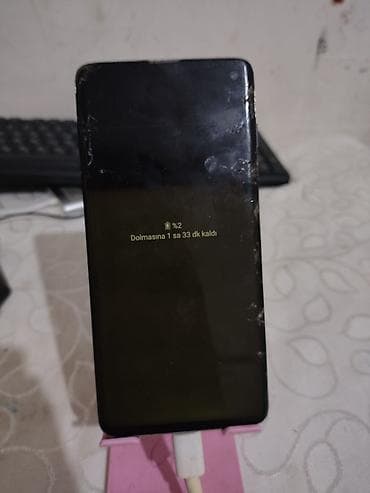 iphone 6 pro max: Samsung Galaxy S10, 128 GB, rəng - Qara, Qırıq — 2