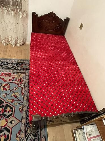 metbex olculeri: Təknəfərlik çarpayı, Matras ilə, Siyirməsiz — 4