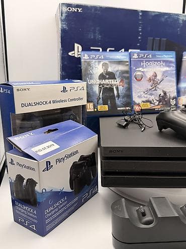 аренда playstation 4: 🎮 PlayStation 4 Pro (PS4 Pro) – Full Komplekt Satılır 📦 Komplektdə — 4