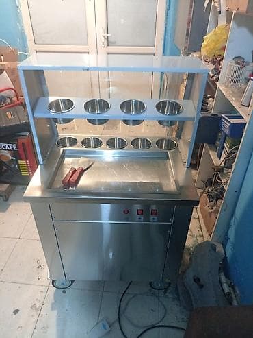 Kassa avadanlığı: Rollo dondurma (Tay dondurması) üçün peşəkar soyuducu vitrin-araba - — 3