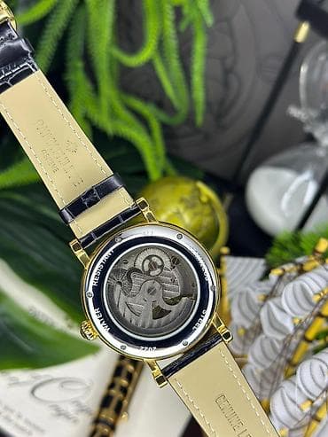 qizil satan: Yeni, Qol saatı, Patek Phillipe, rəng - Qara — 2