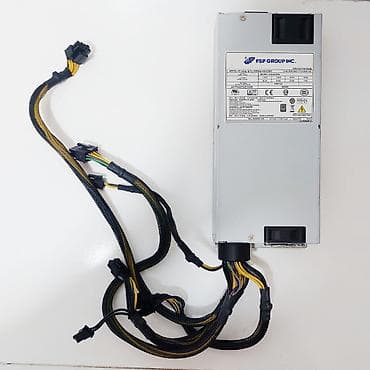 masaustu kompyuter: Qida Bloku “600Watt 80+ Silver 10pin 4+4pin 2pin 2x6+2pin FSP — 2