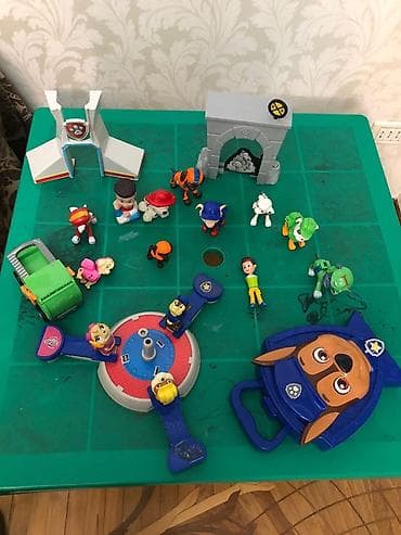it qovan cihaz: Paw Patrol temalı oyuncaq dəsti - Mövzu: Paw Patrol (İtfaiyəçi — 1