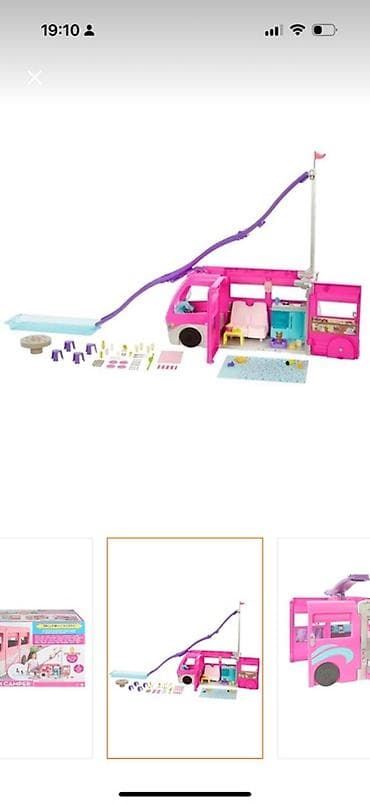 3 d qelem: Barbie Dream Camper – uşaqlar üçün əyləncəli karvan dəsti - 60+ — 5