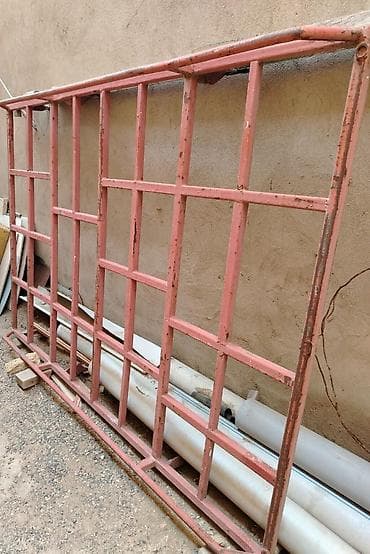 Metal barmaqlıq/çərçivə paneli - Material: qalın divarlı metal — 4