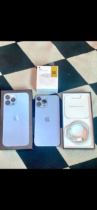 modem usb: IPhone 13 Pro, 256 GB, Sierra Blue, Face ID — 2