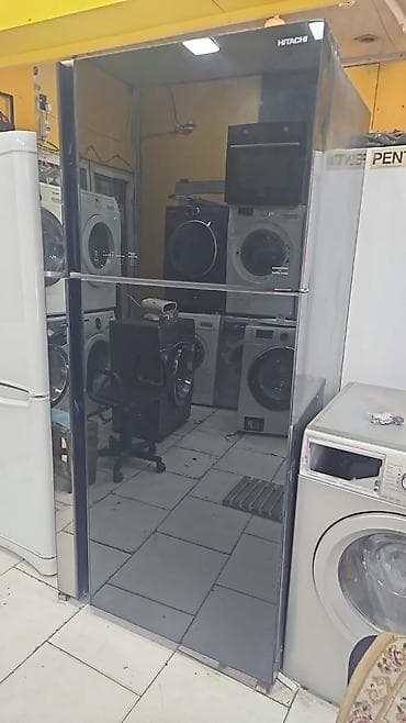 2 qapılı Hitachi Soyuducu Satılır, rəng - Qara